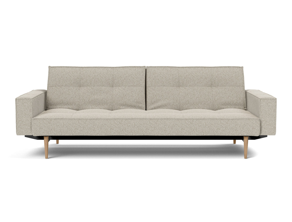 SPLITBACK Sofa Bed with Arm Rests Styletto 115x210CM