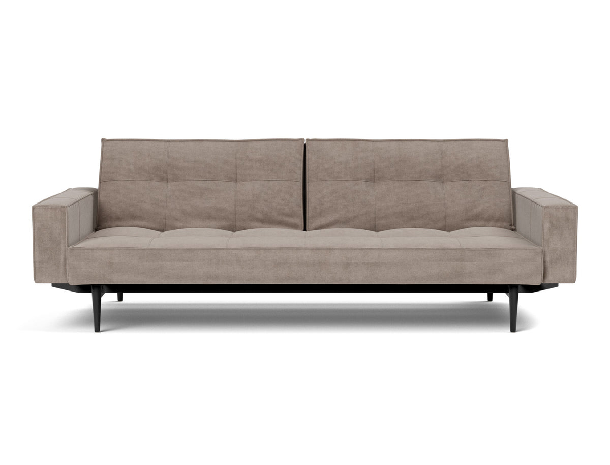 SPLITBACK Sofa Bed with Arm Rests Styletto 115x210CM