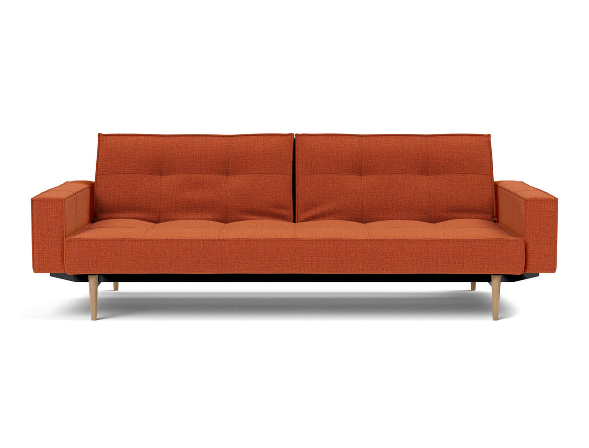 SPLITBACK Sofa Bed with Arm Rests Styletto 115x210CM