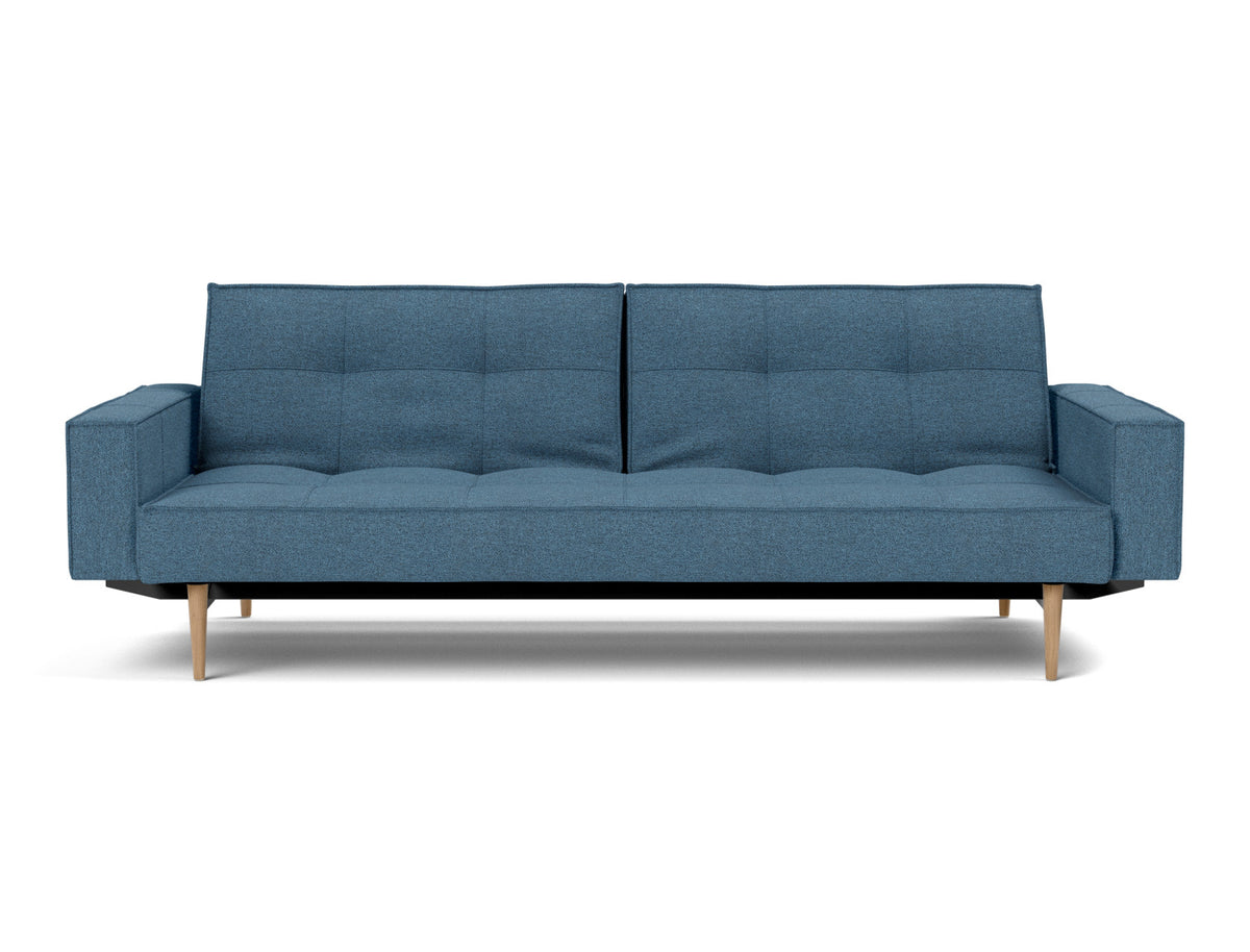 SPLITBACK Sofa Bed with Arm Rests Styletto 115x210CM