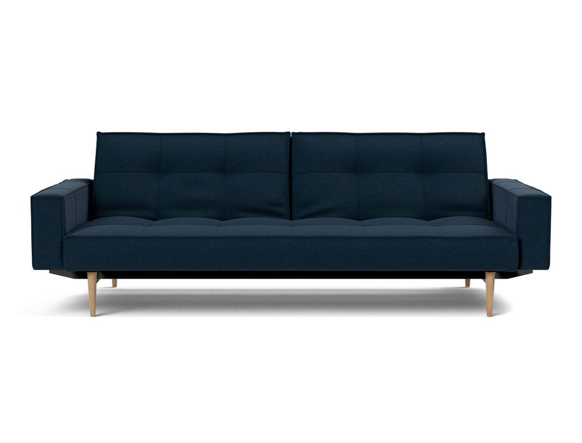 SPLITBACK Sofa Bed with Arm Rests Styletto 115x210CM