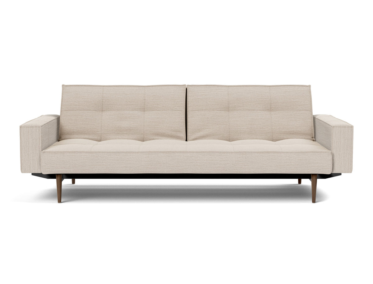 SPLITBACK Sofa Bed with Arm Rests Styletto 115x210CM