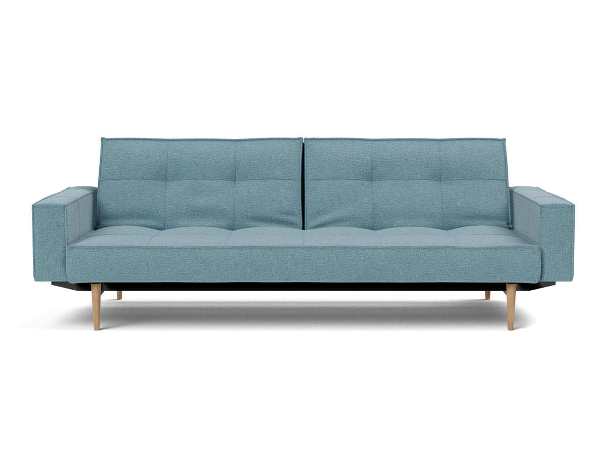 SPLITBACK Sofa Bed with Arm Rests Styletto 115x210CM