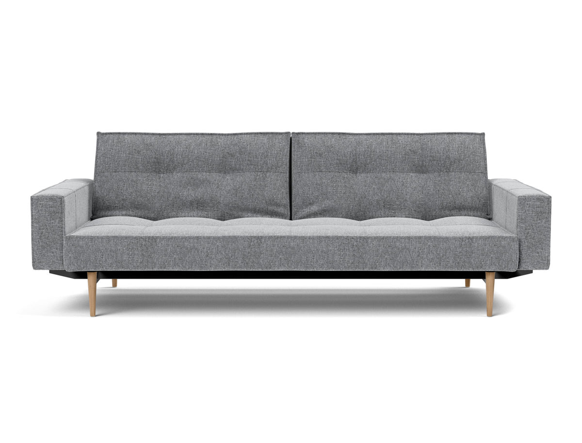 SPLITBACK Sofa Bed with Arm Rests Styletto 115x210CM