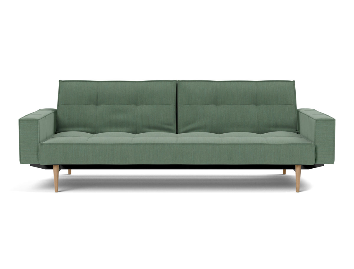 SPLITBACK Sofa Bed with Arm Rests Styletto 115x210CM