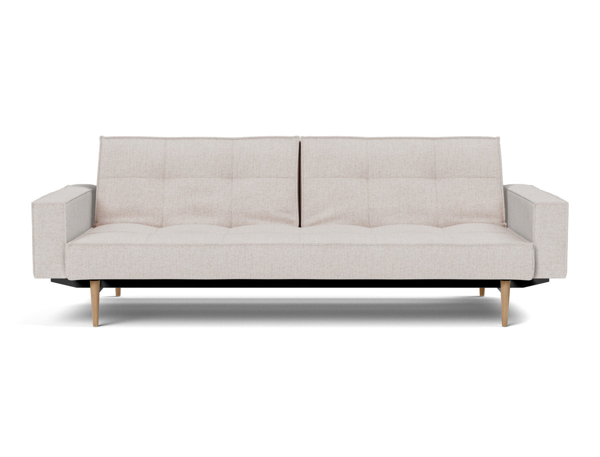 SPLITBACK Sofa Bed with Arm Rests Styletto 115x210CM