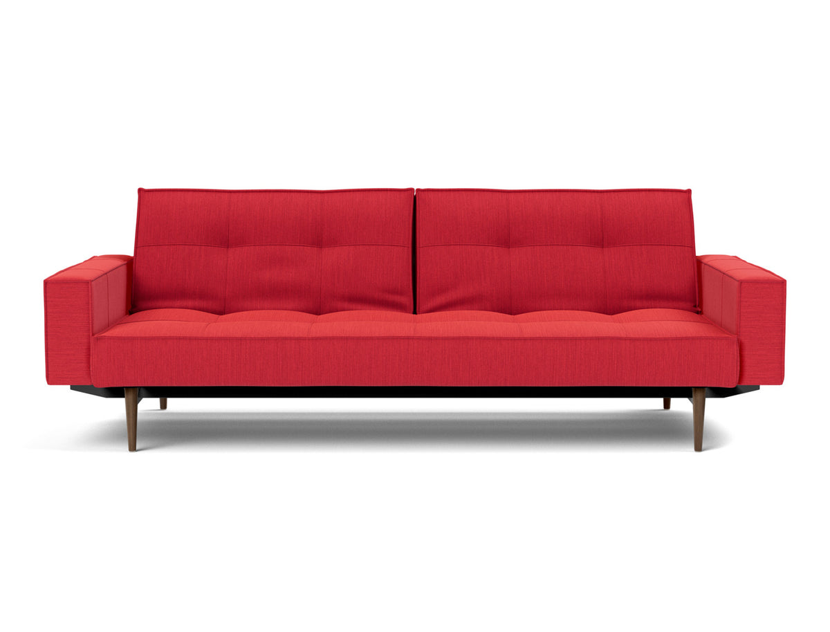 SPLITBACK Sofa Bed with Arm Rests Styletto 115x210CM