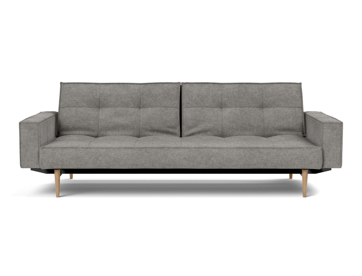 SPLITBACK Sofa Bed with Arm Rests Styletto 115x210CM