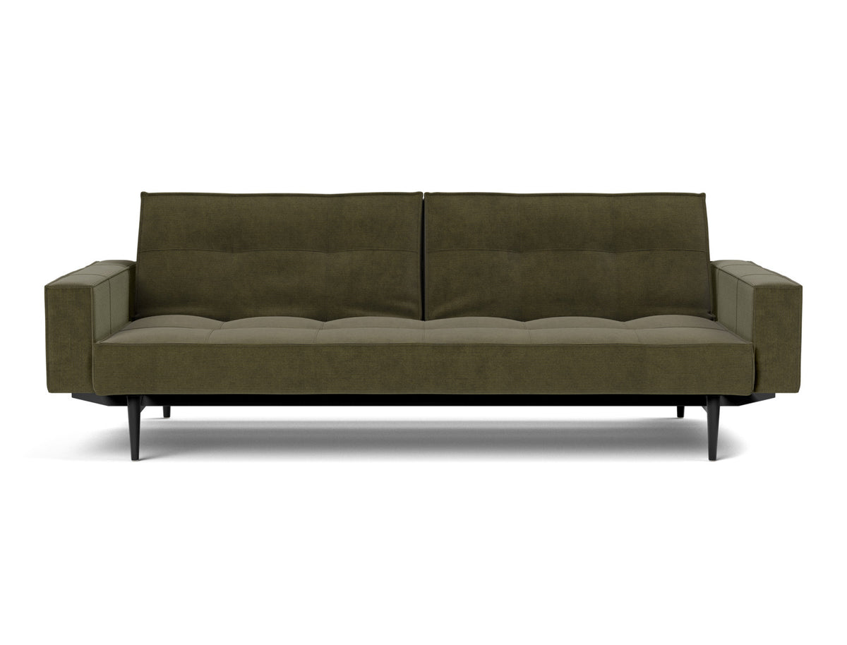 SPLITBACK Sofa Bed with Arm Rests Styletto 115x210CM