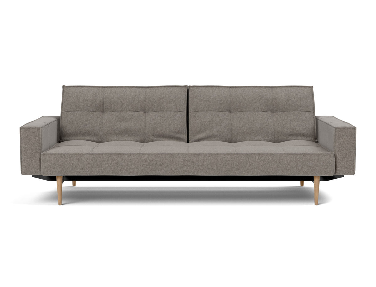SPLITBACK Sofa Bed with Arm Rests Styletto 115x210CM