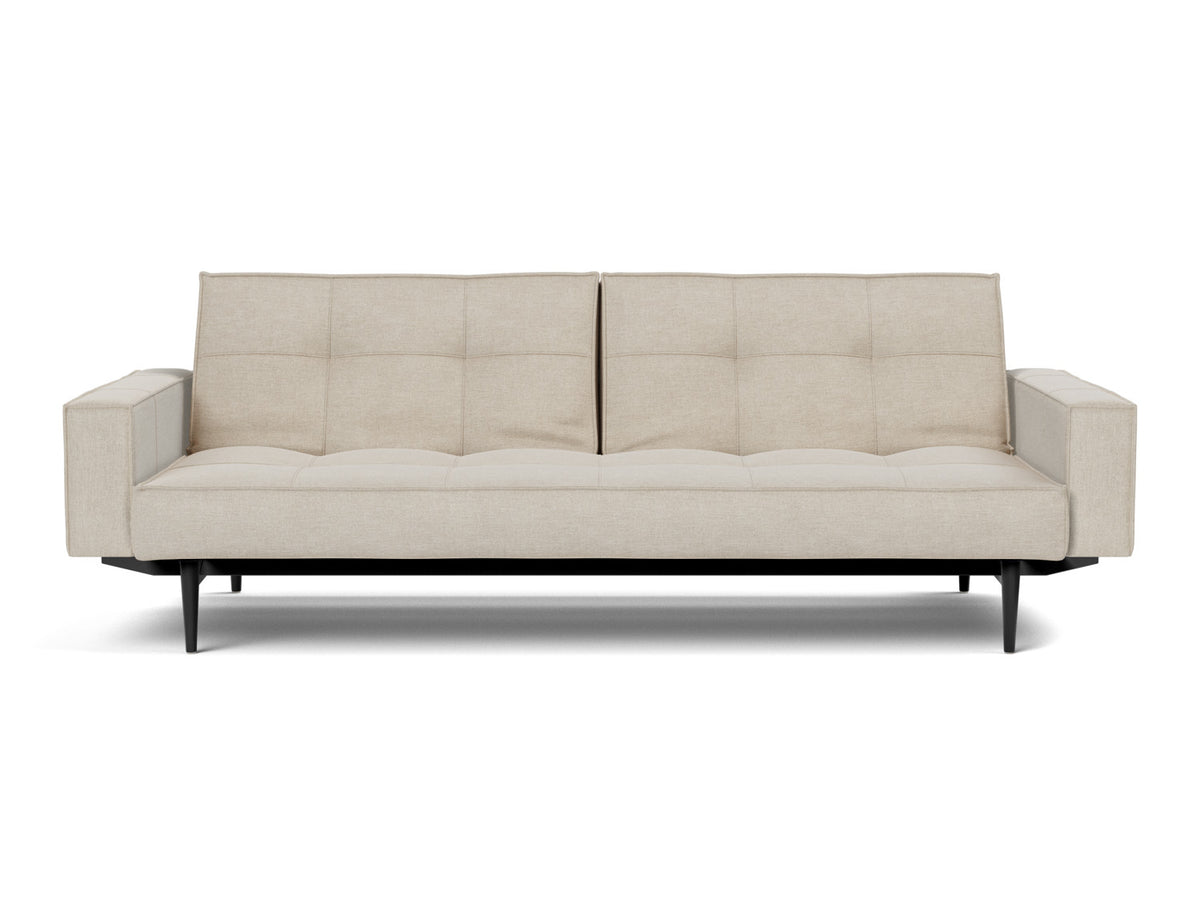 SPLITBACK Sofa Bed with Arm Rests Styletto 115x210CM