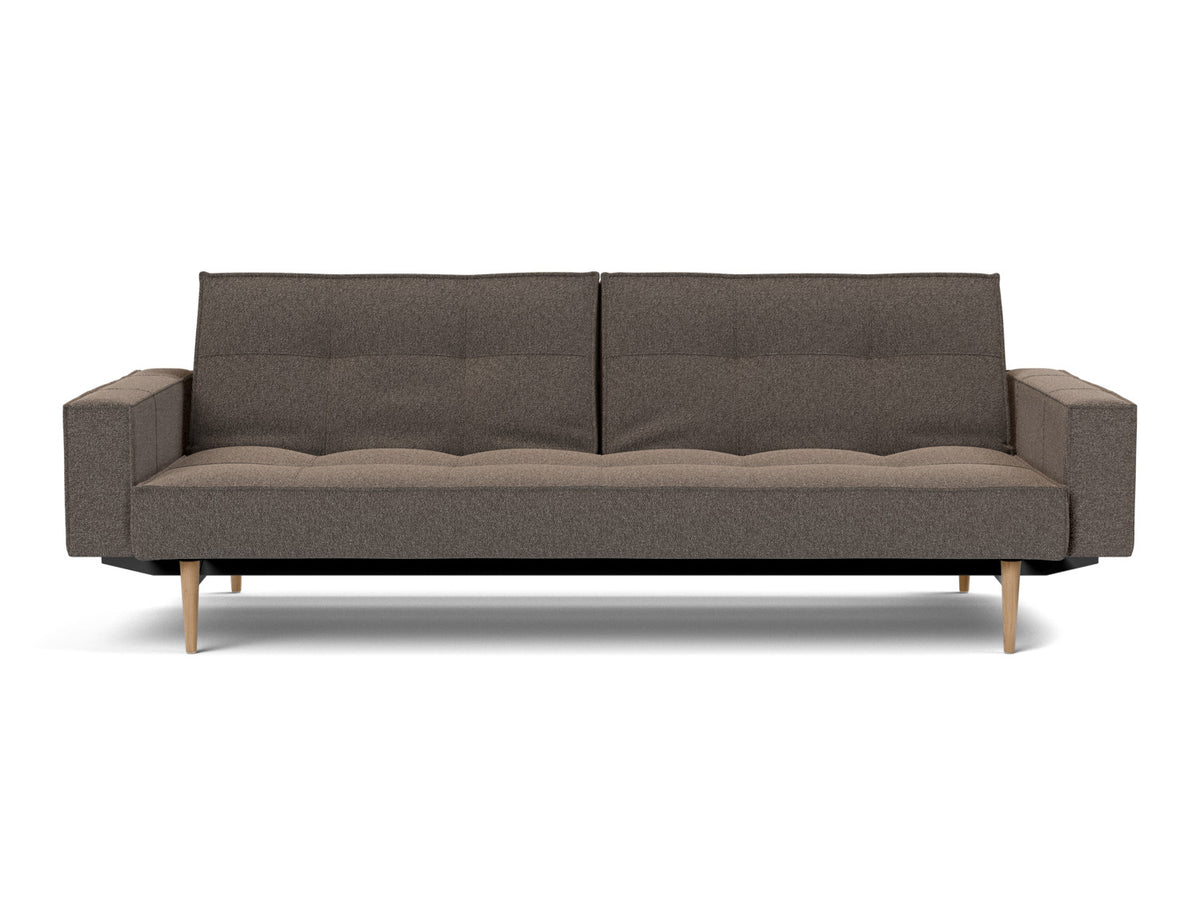 SPLITBACK Sofa Bed with Arm Rests Styletto 115x210CM