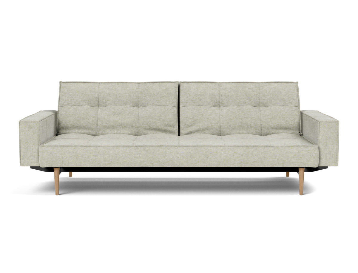 SPLITBACK Sofa Bed with Arm Rests Styletto 115x210CM