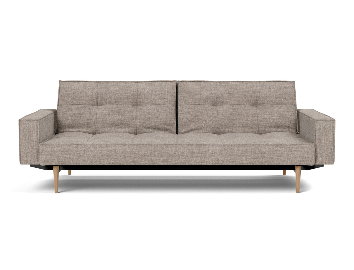 SPLITBACK Sofa Bed with Arm Rests Styletto 115x210CM