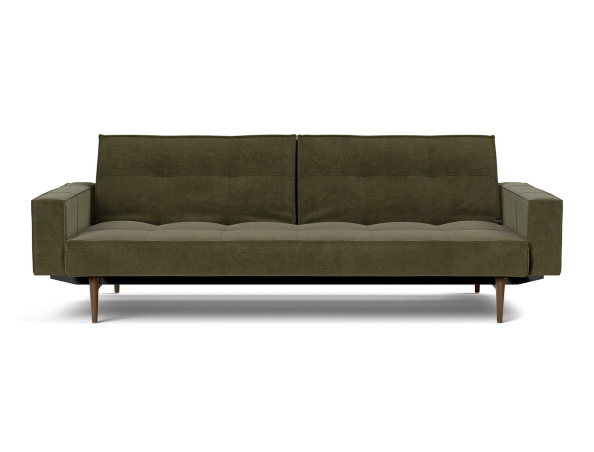 SPLITBACK Sofa Bed with Arm Rests Styletto 115x210CM
