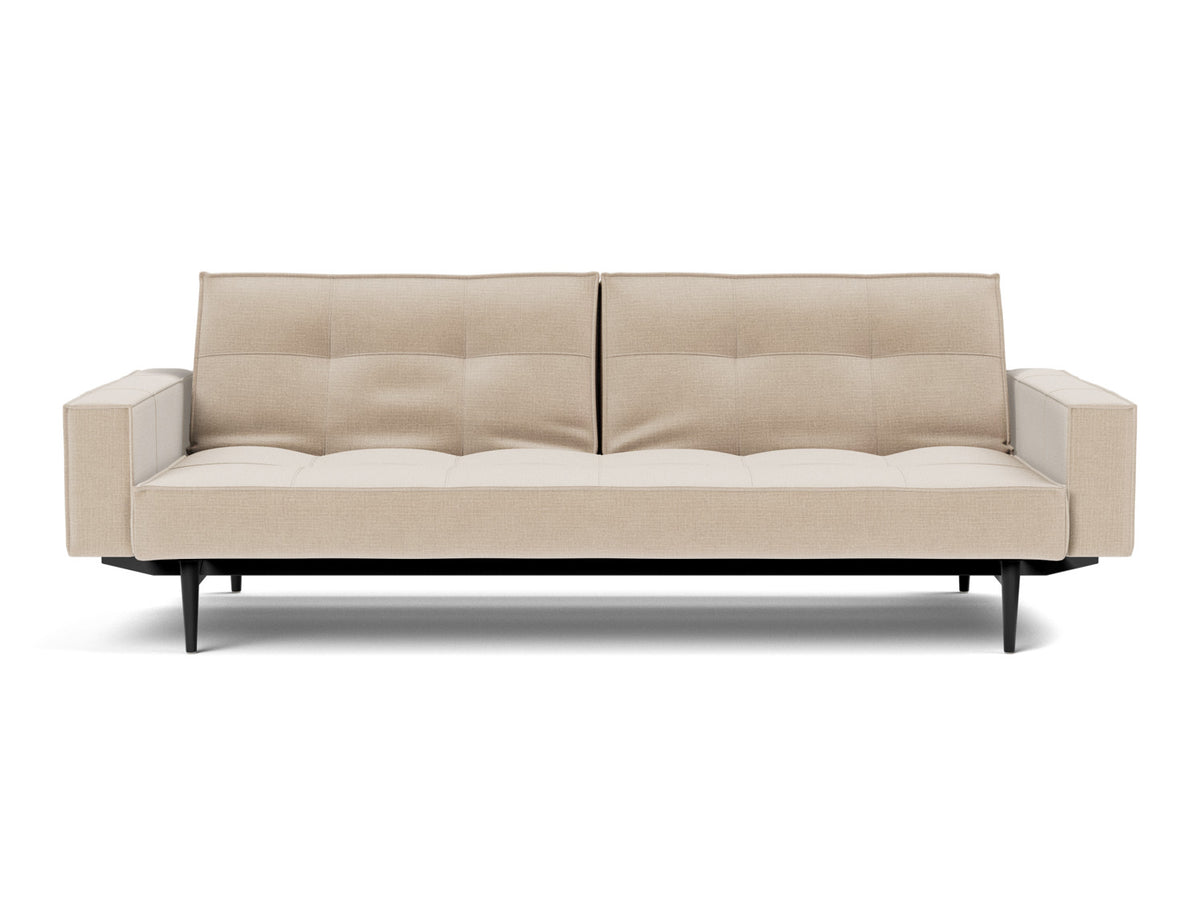SPLITBACK Sofa Bed with Arm Rests Styletto 115x210CM