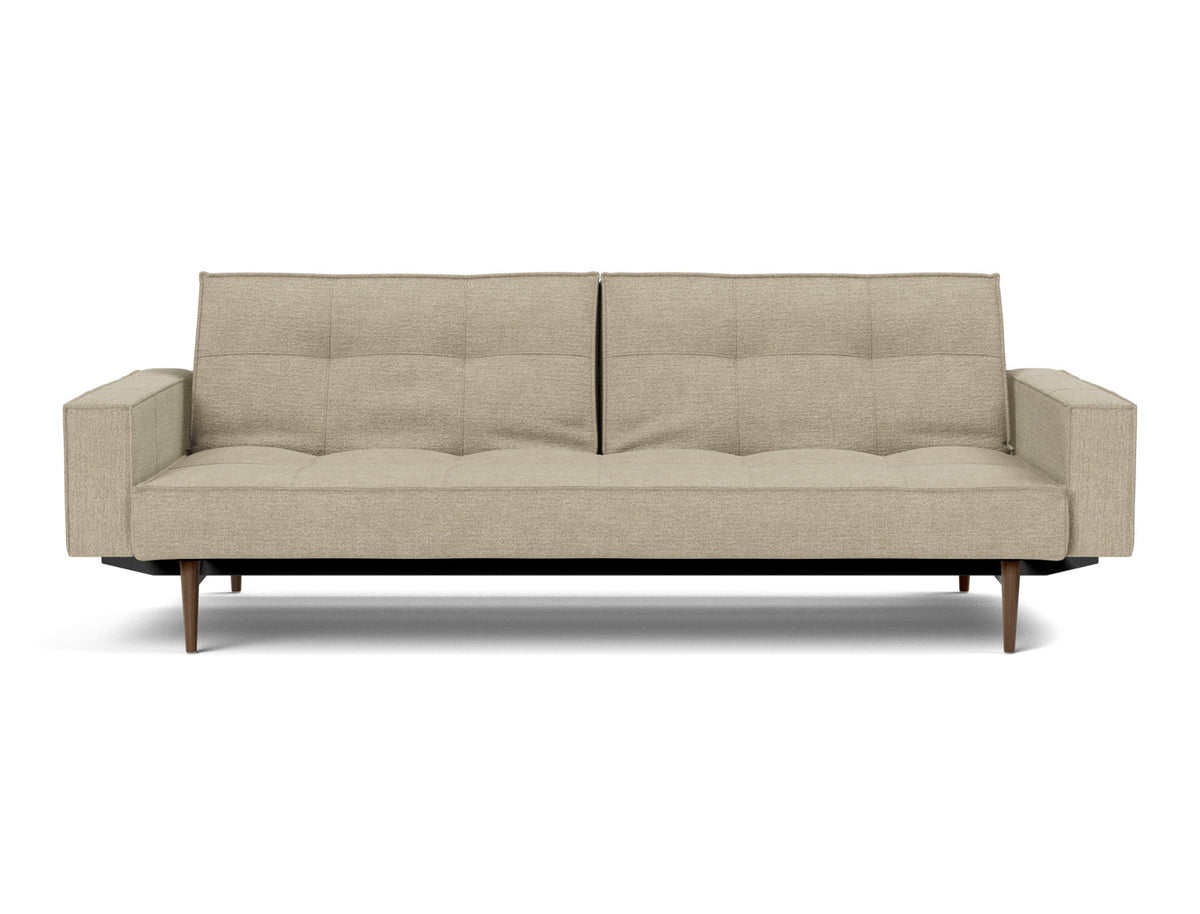 SPLITBACK Sofa Bed with Arm Rests Styletto 115x210CM