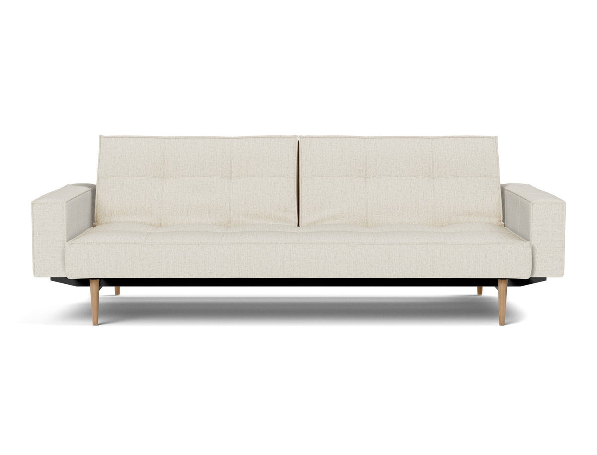 SPLITBACK Sofa Bed with Arm Rests Styletto 115x210CM