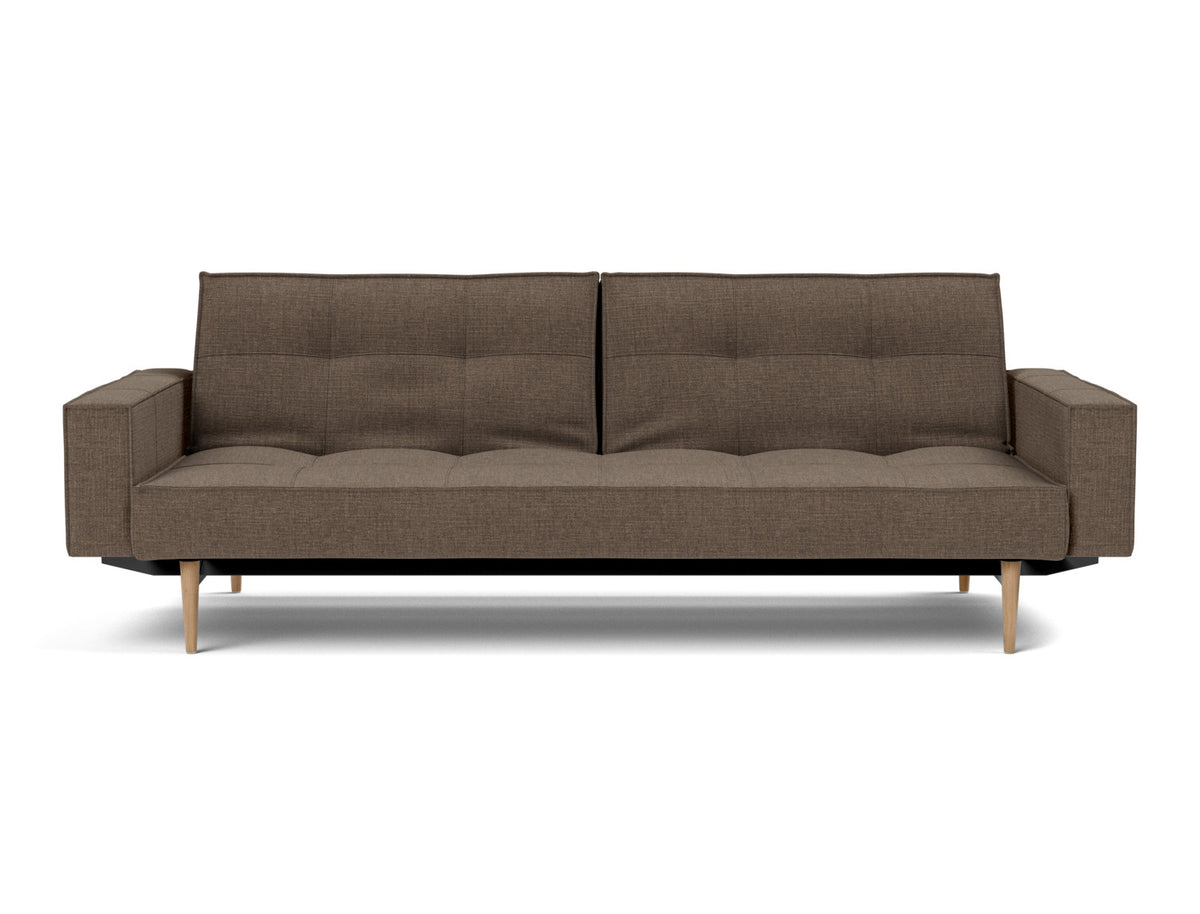 SPLITBACK Sofa Bed with Arm Rests Styletto 115x210CM