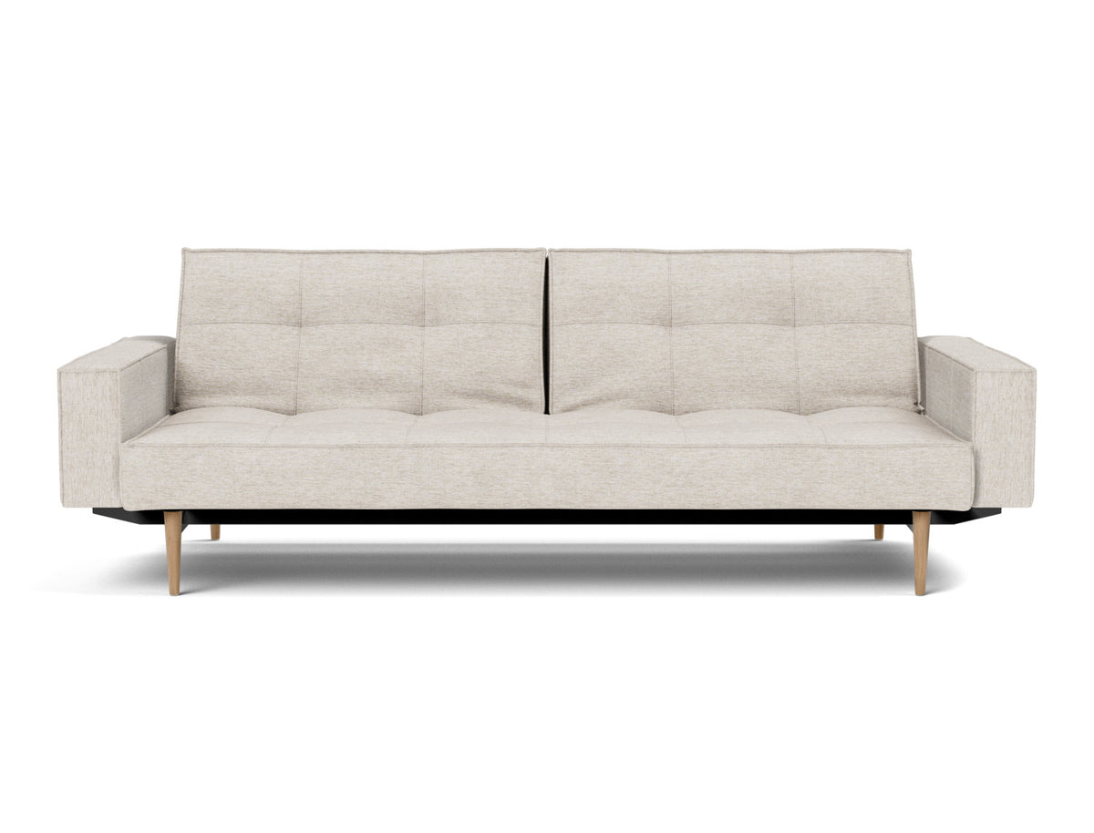SPLITBACK Sofa Bed with Arm Rests Styletto 115x210CM