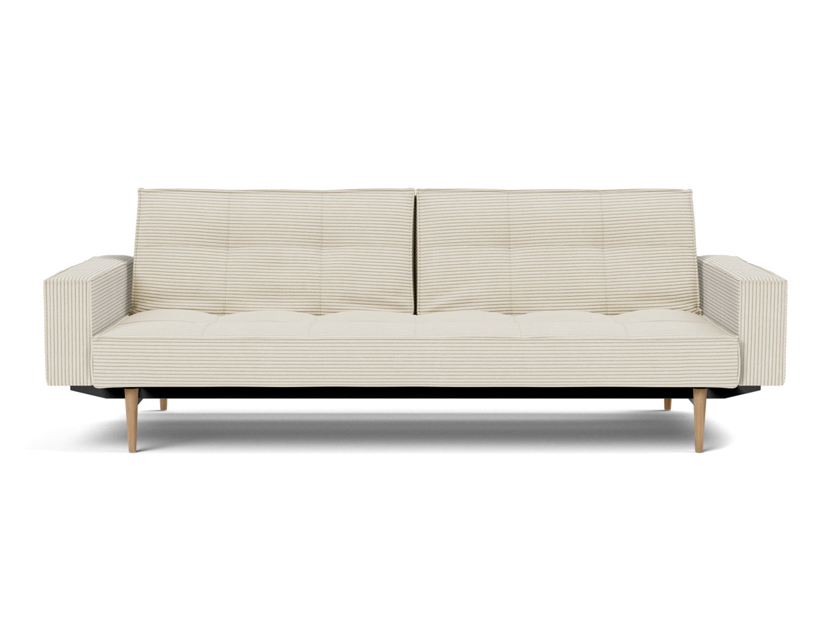 SPLITBACK Sofa Bed with Arm Rests Styletto 115x210CM