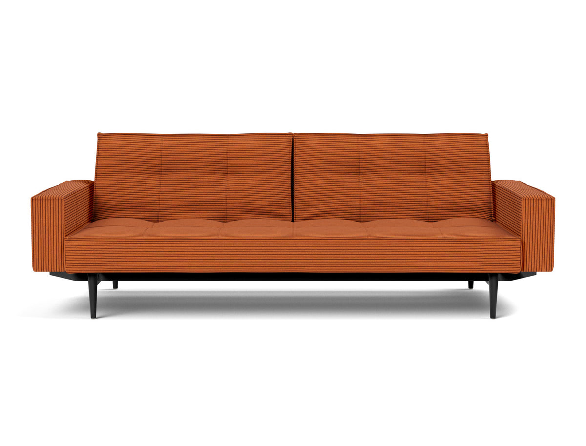 SPLITBACK Sofa Bed with Arm Rests Styletto 115x210CM