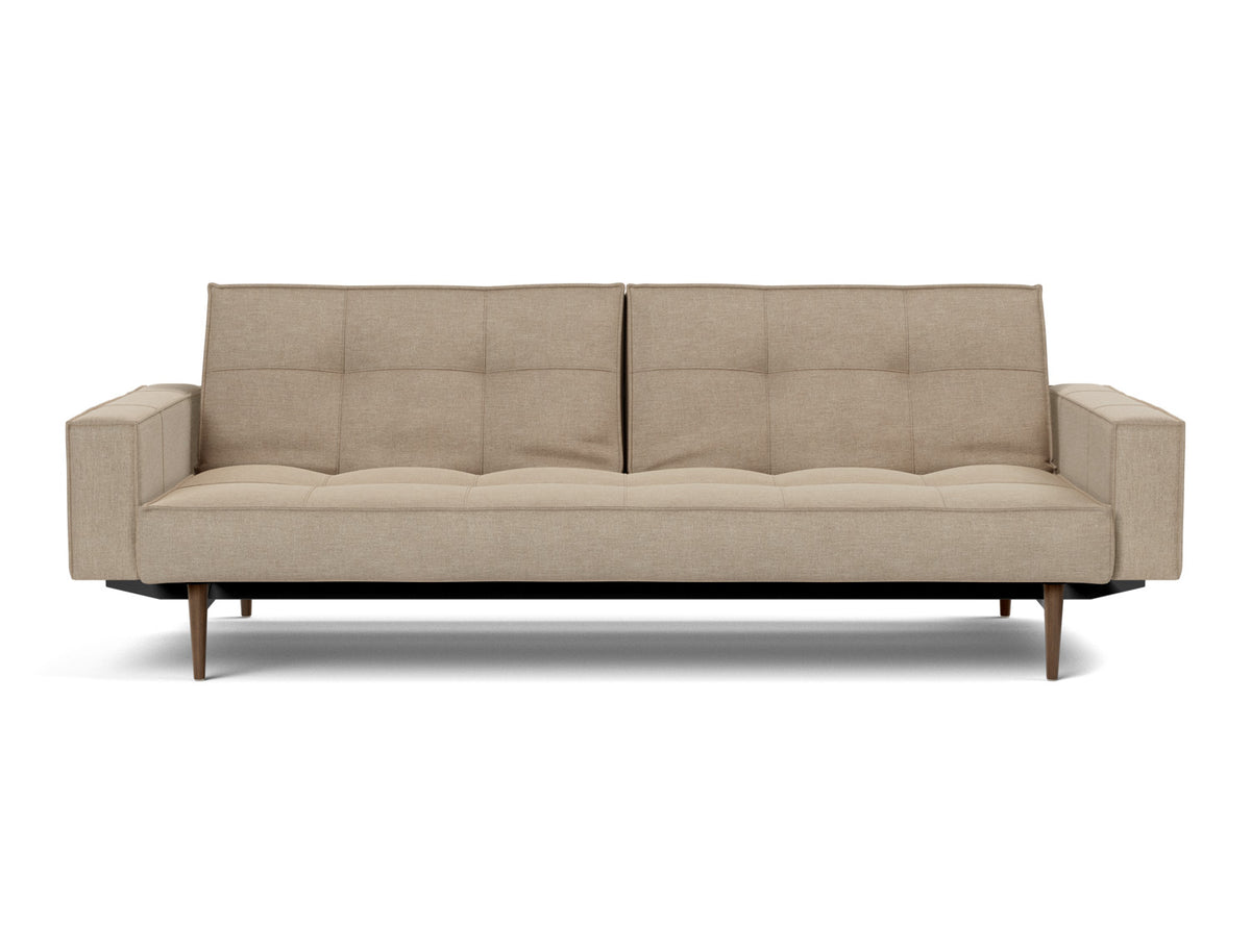 SPLITBACK Sofa Bed with Arm Rests Styletto 115x210CM