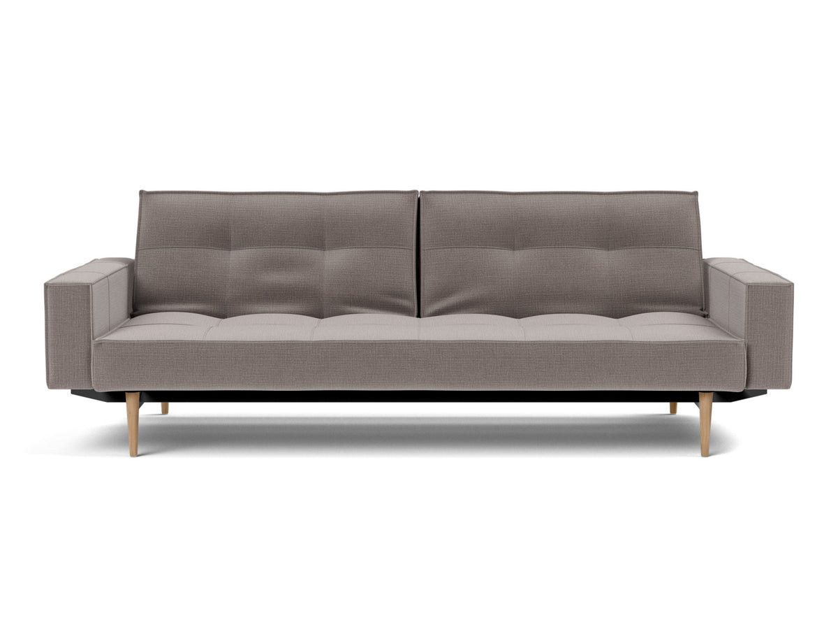 SPLITBACK Sofa Bed with Arm Rests Styletto 115x210CM