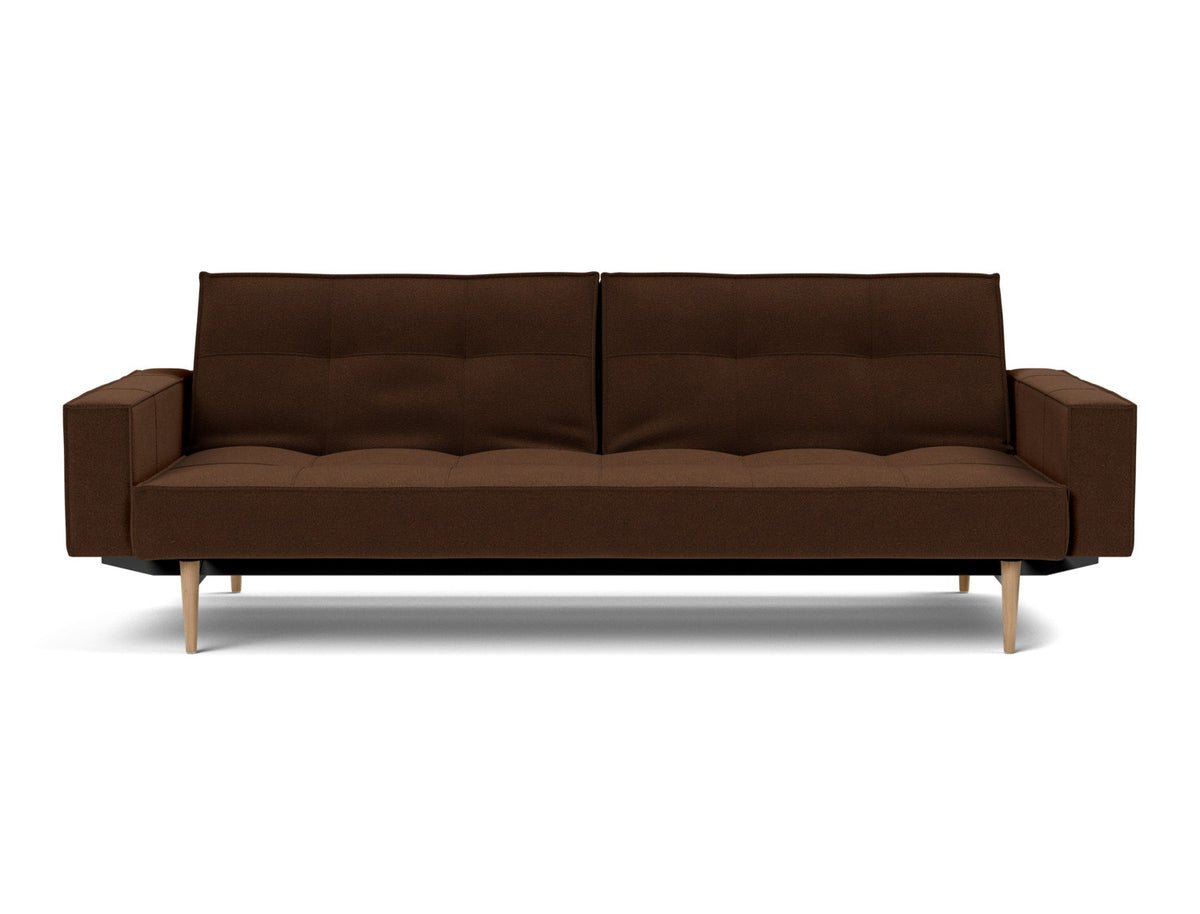 SPLITBACK Sofa Bed with Arm Rests Styletto 115x210CM