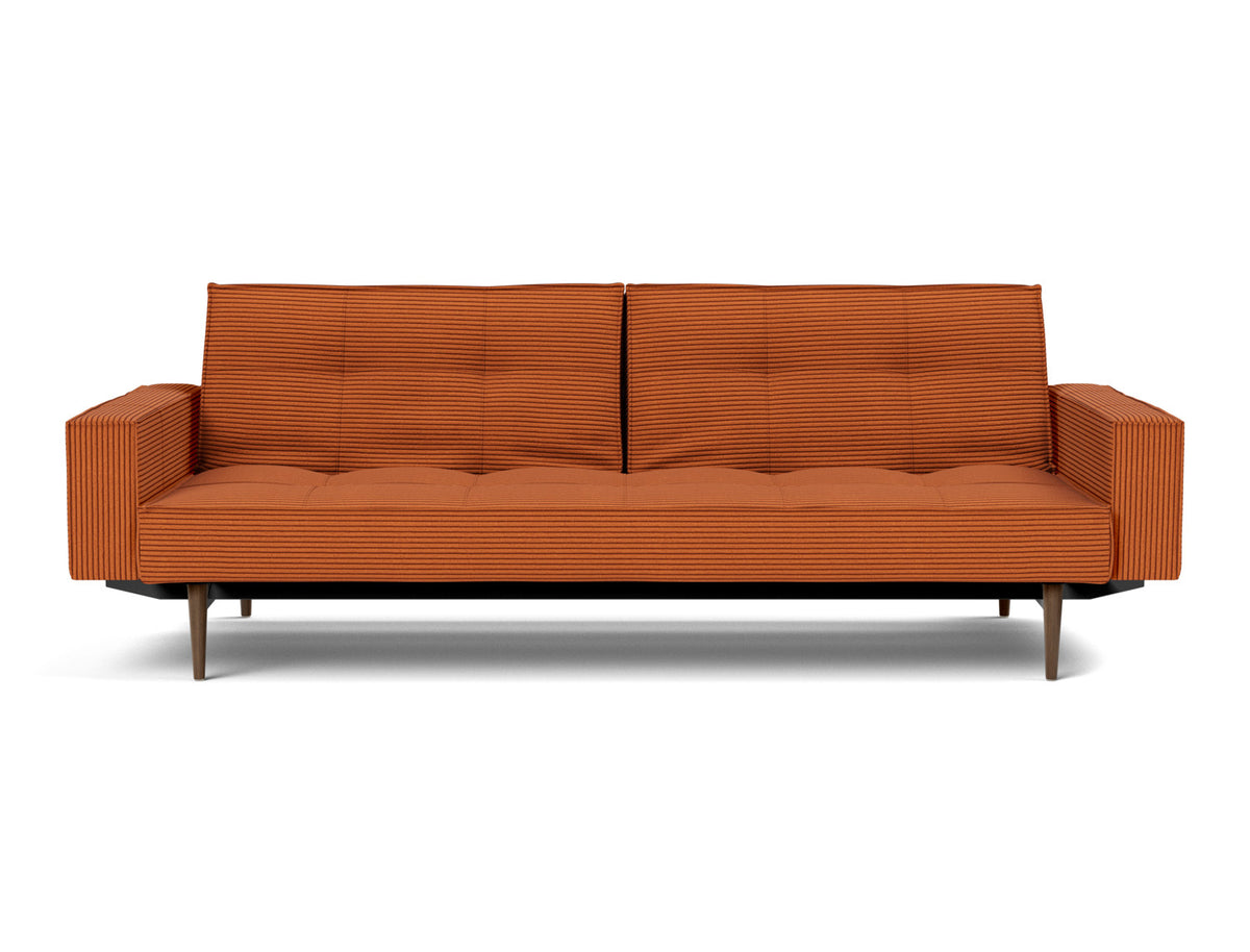 SPLITBACK Sofa Bed with Arm Rests Styletto 115x210CM