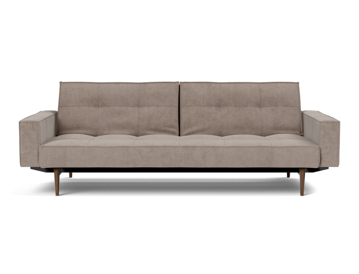 SPLITBACK Sofa Bed with Arm Rests Styletto 115x210CM