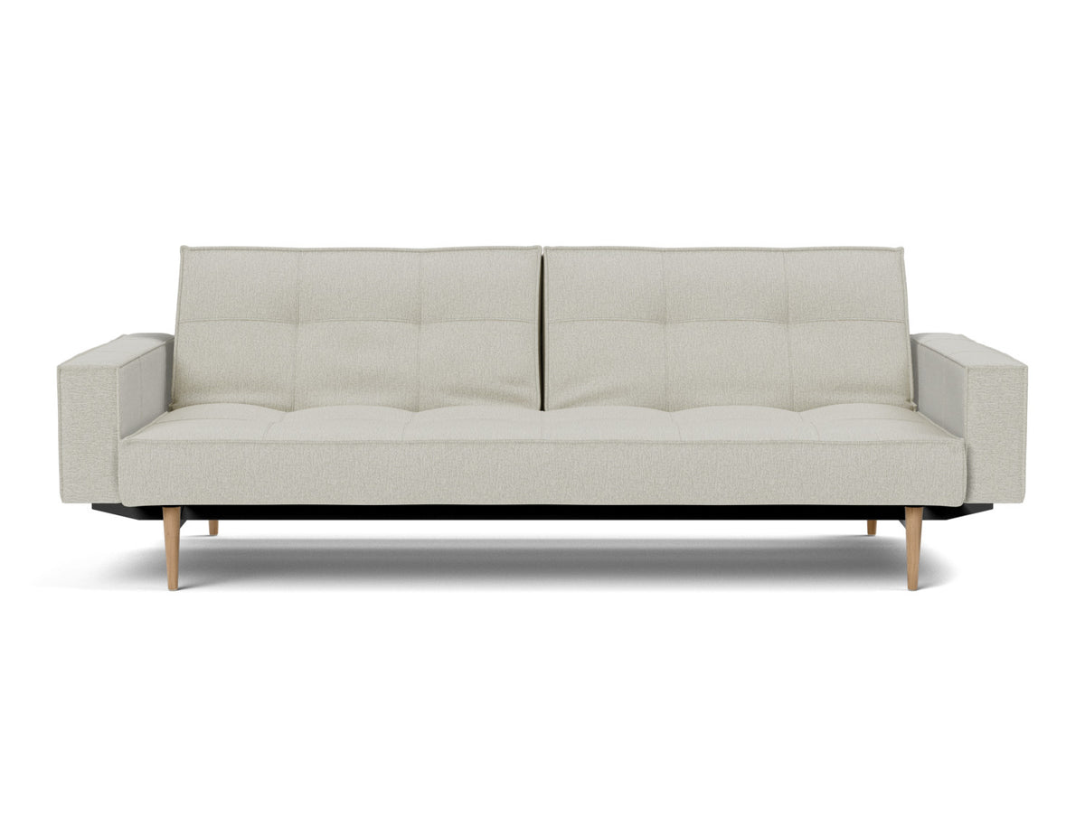 SPLITBACK Sofa Bed with Arm Rests Styletto 115x210CM