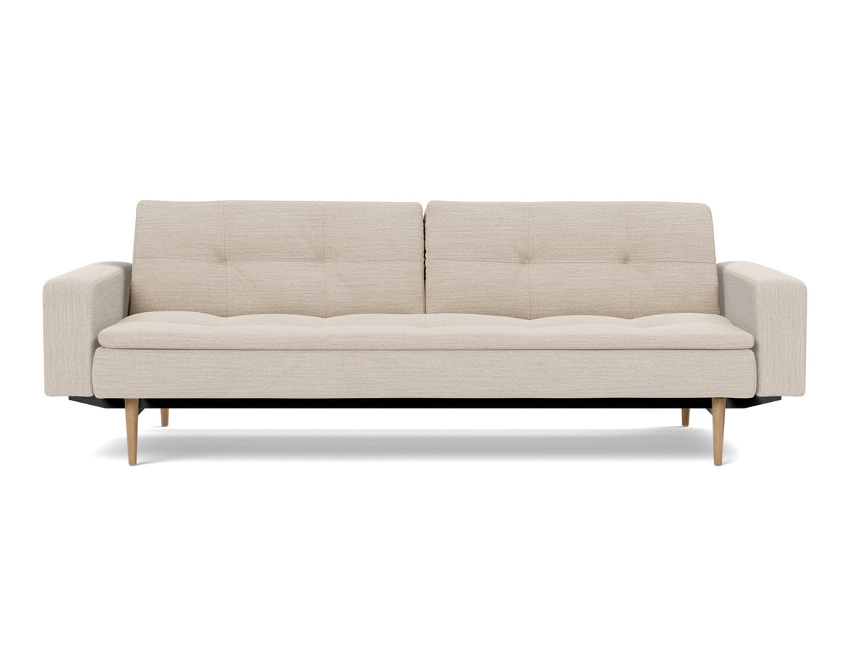 DUBLEXO Sofa Bed with Arm Rests Styletto 115x210CM