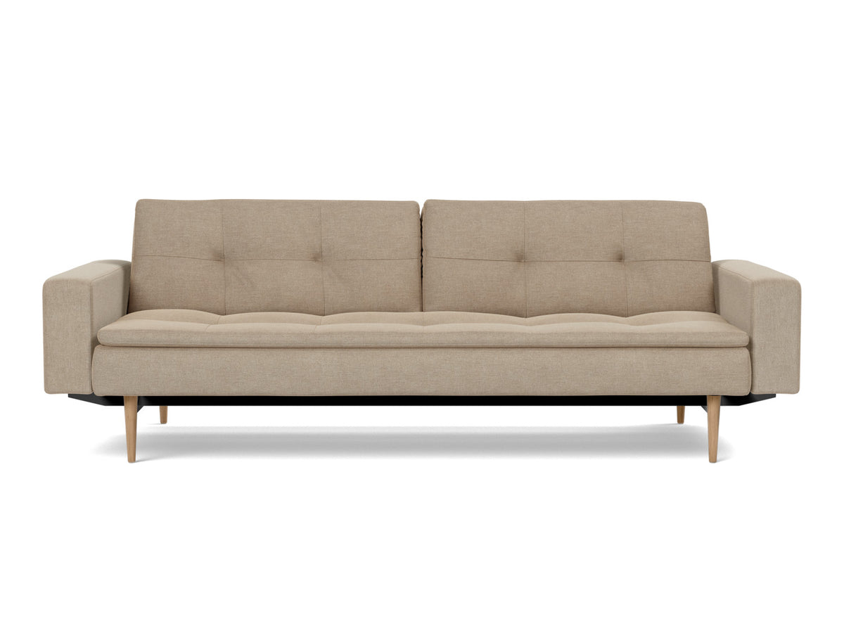 DUBLEXO Sofa Bed with Arm Rests Styletto 115x210CM