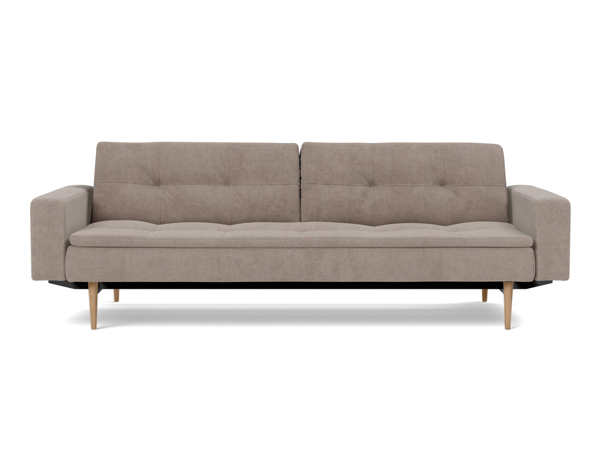 DUBLEXO Sofa Bed with Arm Rests Styletto 115x210CM