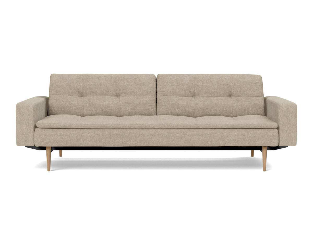 DUBLEXO Sofa Bed with Arm Rests Styletto 115x210CM