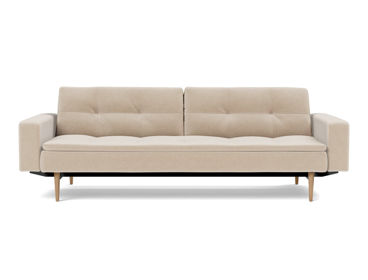 DUBLEXO Sofa Bed with Arm Rests Styletto 115x210CM