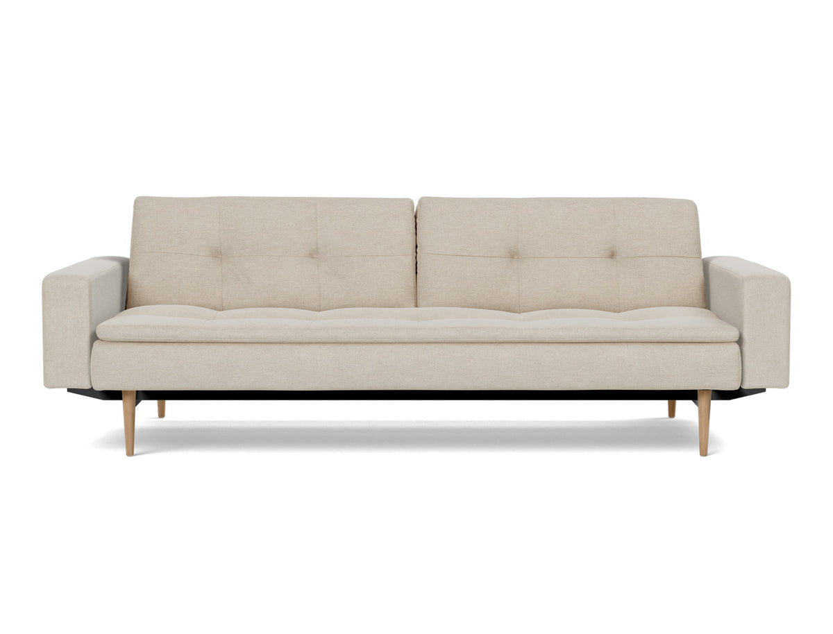 DUBLEXO Sofa Bed with Arm Rests Styletto 115x210CM