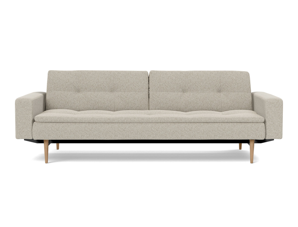DUBLEXO Sofa Bed with Arm Rests Styletto 115x210CM