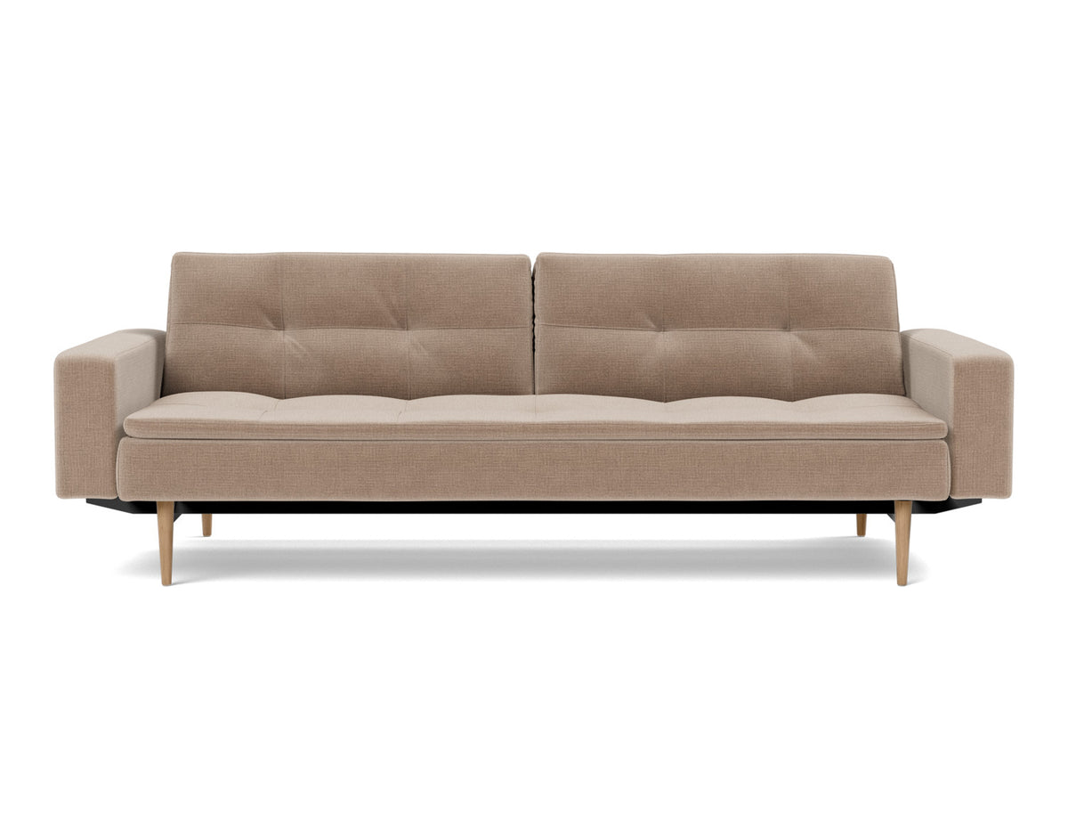 DUBLEXO Sofa Bed with Arm Rests Styletto 115x210CM