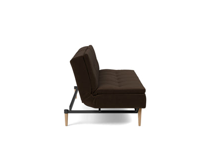 DUBLEXO Sofa Bed Styletto, Light Oak, side view