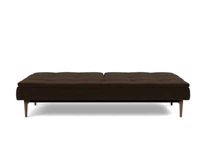 DUBLEXO Sofa Bed Styletto, Dark Oak, bed position