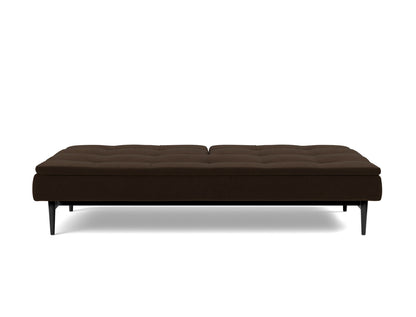 DUBLEXO Sofa Bed Styletto, Black Oak, bed position