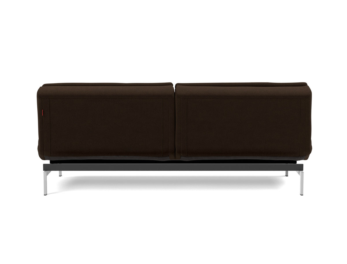DUBLEXO Sofa Bed Chrome, back view