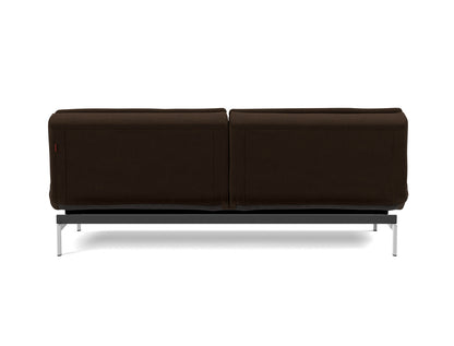 DUBLEXO Sofa Bed Chrome, back view