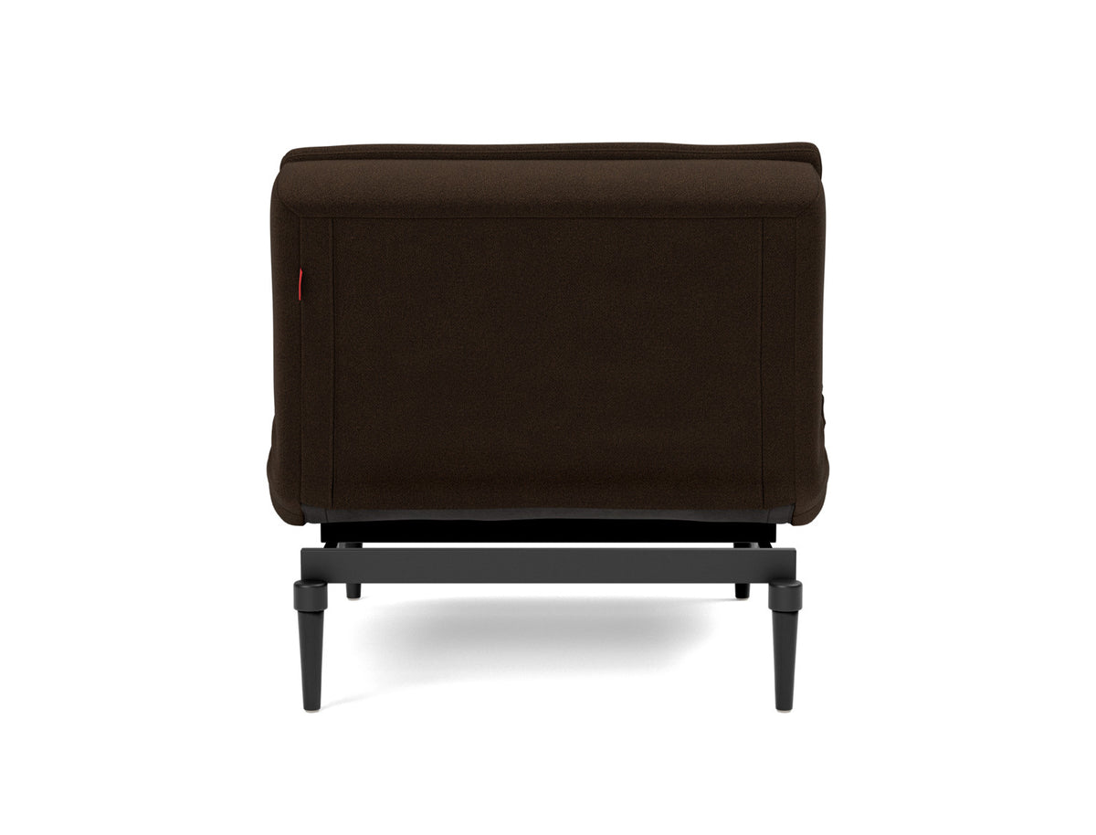 DUBLEXO Chair Styletto, Black Oak, back view