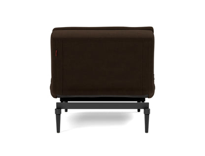 DUBLEXO Chair Styletto, Black Oak, back view
