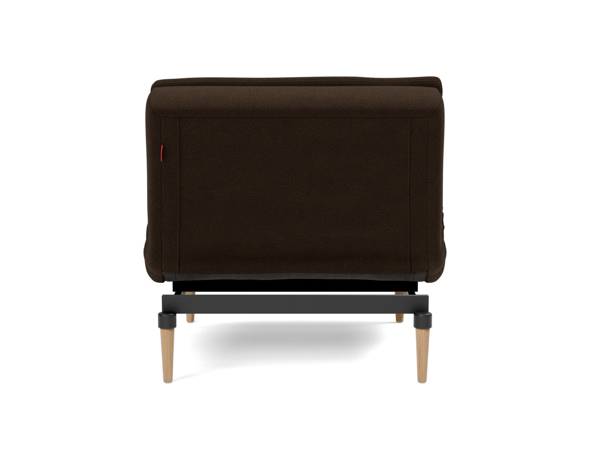 DUBLEXO Chair Styletto, Light Oak, back view