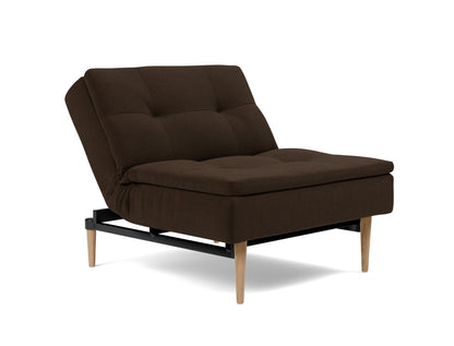 DUBLEXO Chair Styletto, Light Oak, reclined back