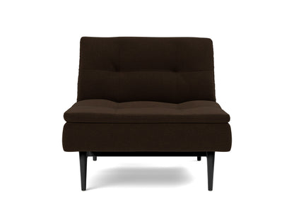 DUBLEXO Chair Styletto, Black Oak, front
